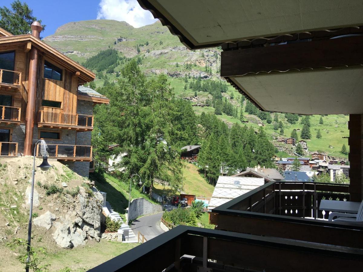 Ferienwohnung Haus Colmar Zermatt Exterior foto