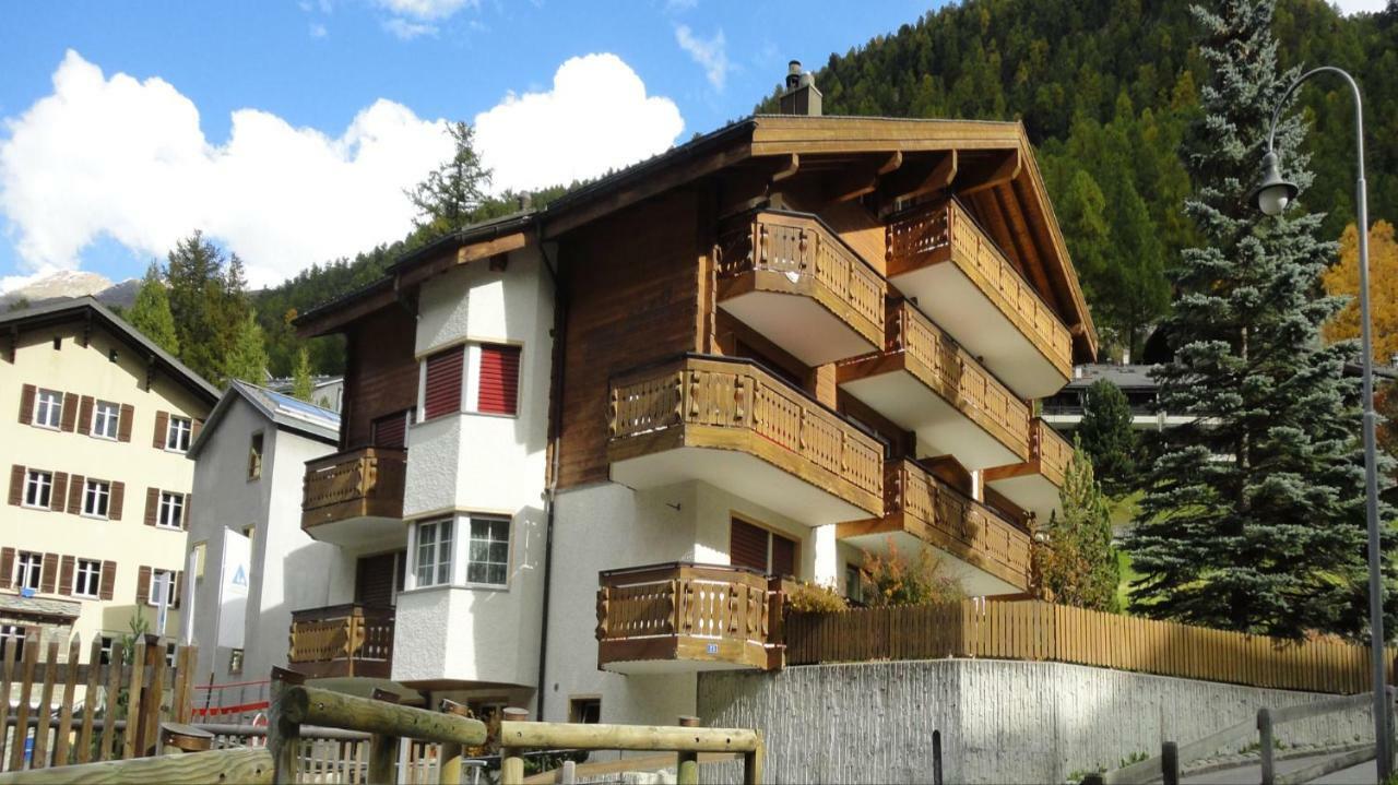 Ferienwohnung Haus Colmar Zermatt Exterior foto