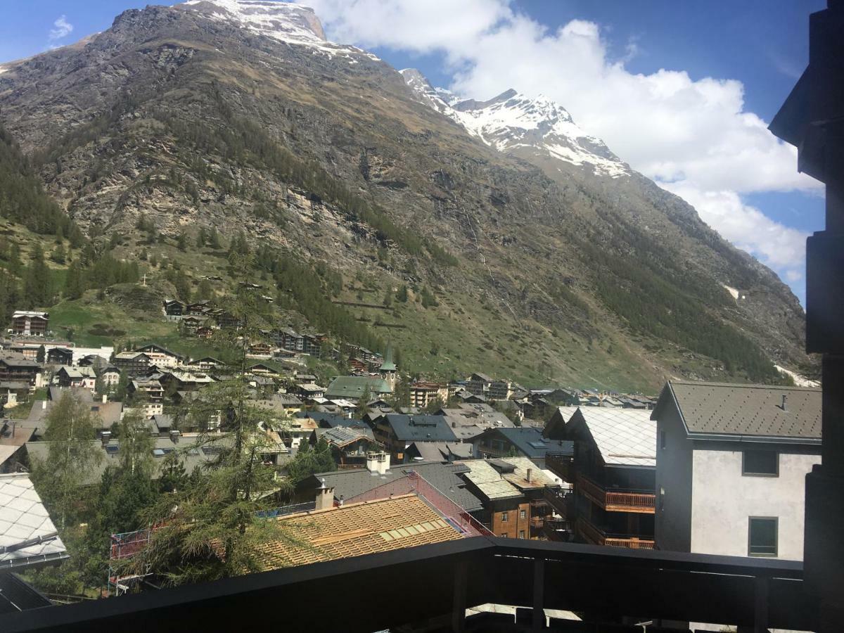 Ferienwohnung Haus Colmar Zermatt Exterior foto