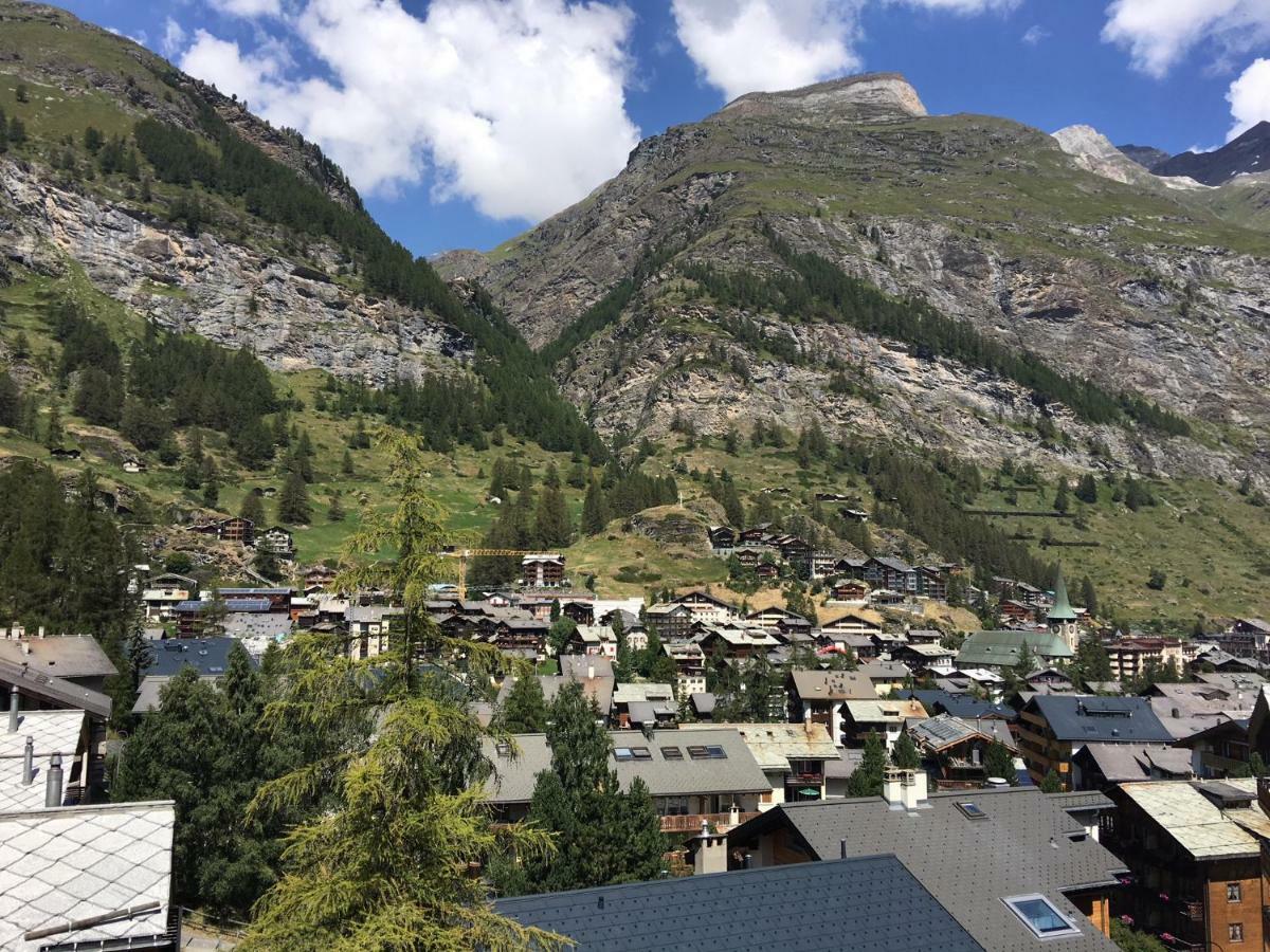 Ferienwohnung Haus Colmar Zermatt Exterior foto