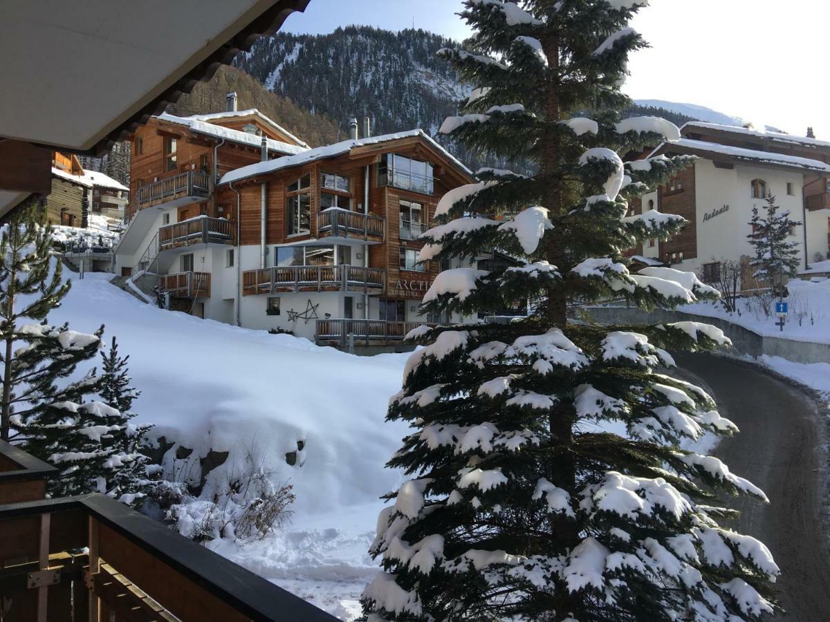 Ferienwohnung Haus Colmar Zermatt Exterior foto