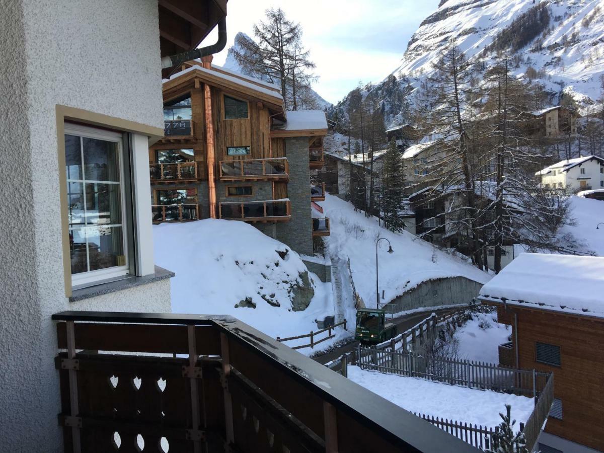 Ferienwohnung Haus Colmar Zermatt Exterior foto
